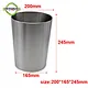 galvanized trash